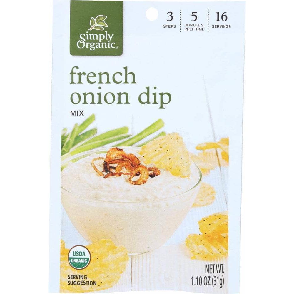 Simply Organic Simply Organic Dip Mix French Onion, 1.1 Oz