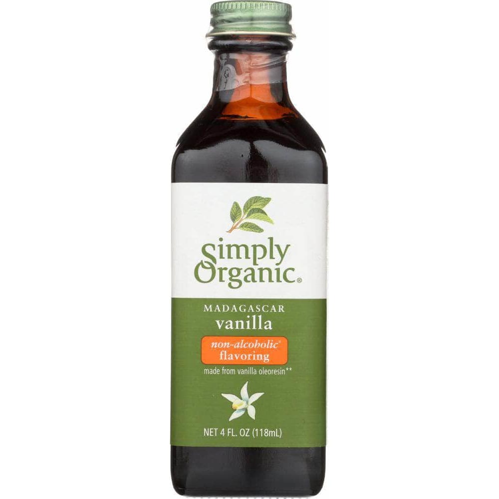 Simply Organic Simply Organic Flavor Vanilla Alcohol Free, 4 fl oz