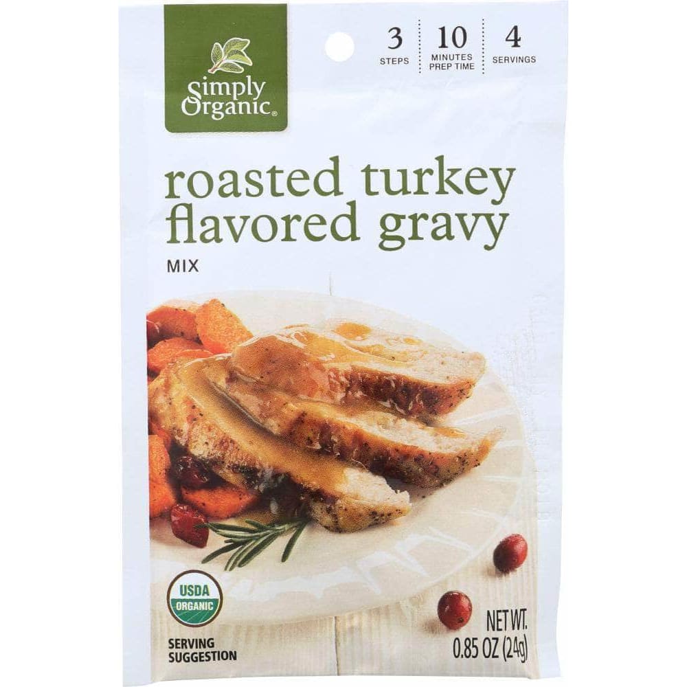 Simply Organic Simply Organic Gravy Seasoning Mix Roasted Turkey, .85 Oz