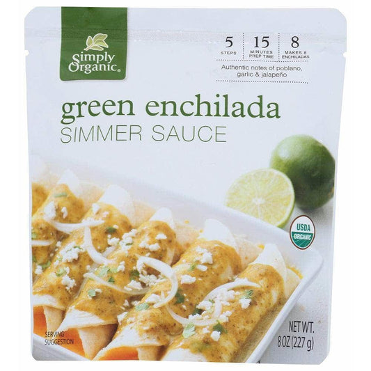 Simply Organic Simply Organic Organic Green Enchilada Simmer Sauce, 8 Oz