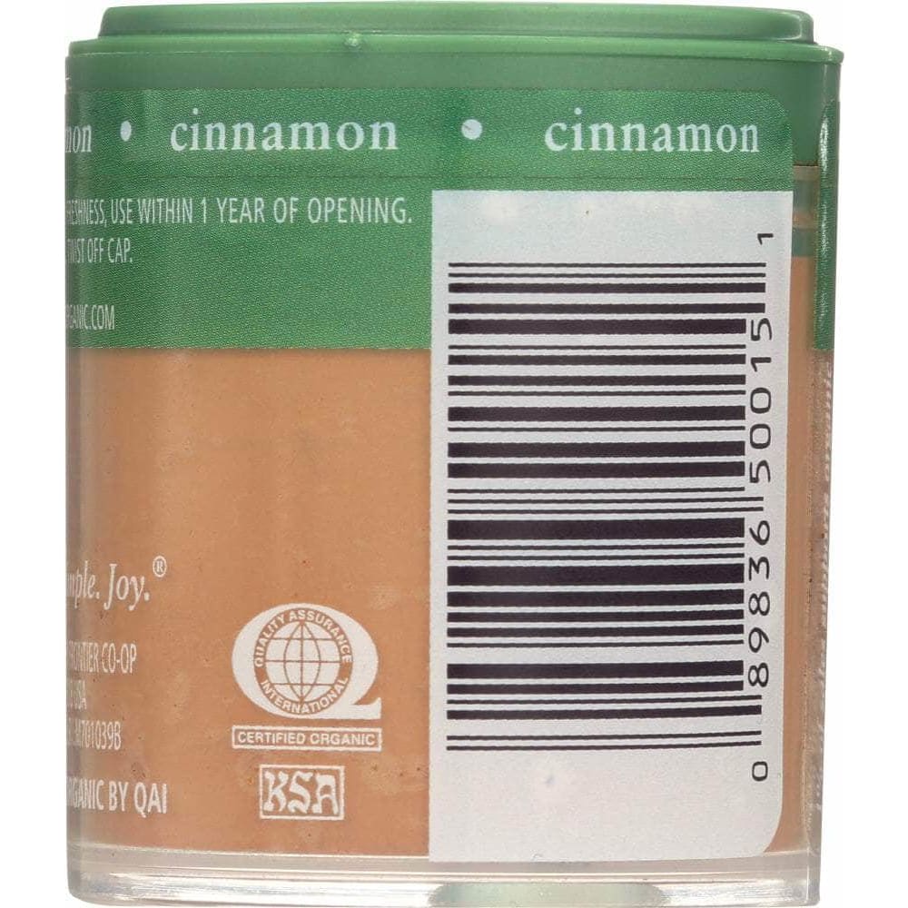 Simply Organic Simply Organic Mini Cinnamon Powder, 0.67 oz