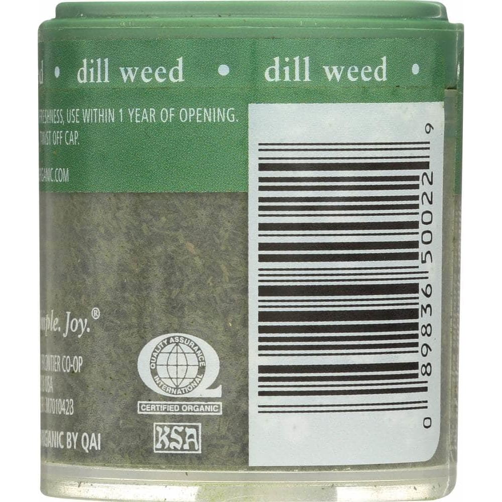 Simply Organic Simply Organic Mini Dill Weed, .14 oz