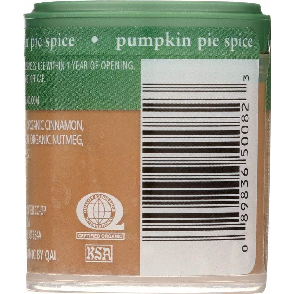 Simply Organic Simply Organic Mini Pumpkin Pie Spice Organic, .46 oz
