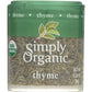 Simply Organic Simply Organic Mini Thyme Leaf Whole, 0.28 oz