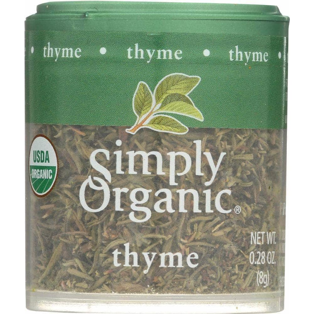 Simply Organic Simply Organic Mini Thyme Leaf Whole, 0.28 oz