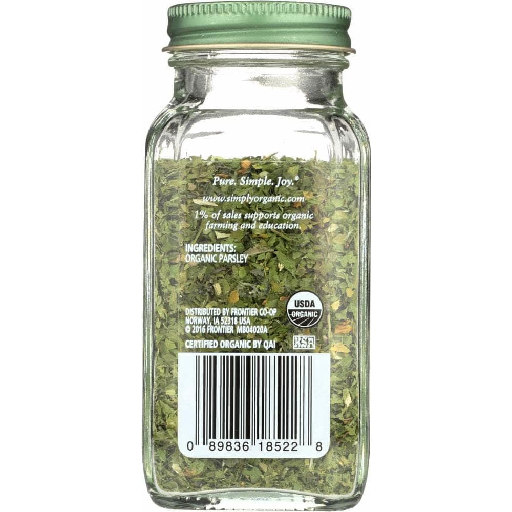 Simply Organic Simply Organic Parsley Flakes Cut & Sifted, 0.26 Oz
