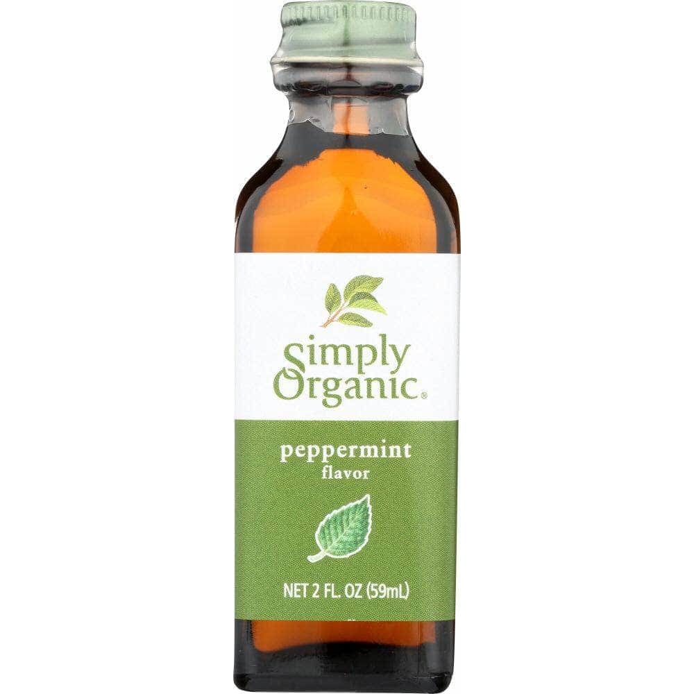 Simply Organic Simply Organic Peppermint Flavor, 2 Oz