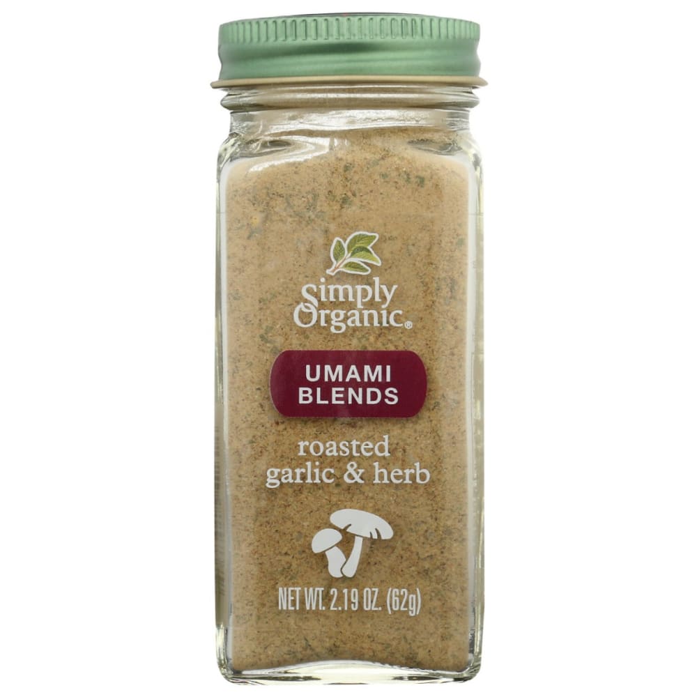 SIMPLY ORGANIC: Roasted Garlic & Herb Umami Blend 2.19 OZ (Pack of 4) - SIMPLY ORGANIC