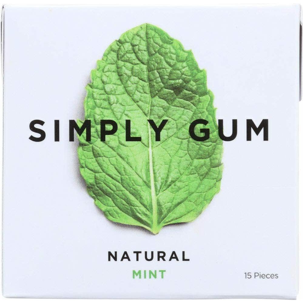 Simplygum Simplygum Gum Mint Natural, 15 pc