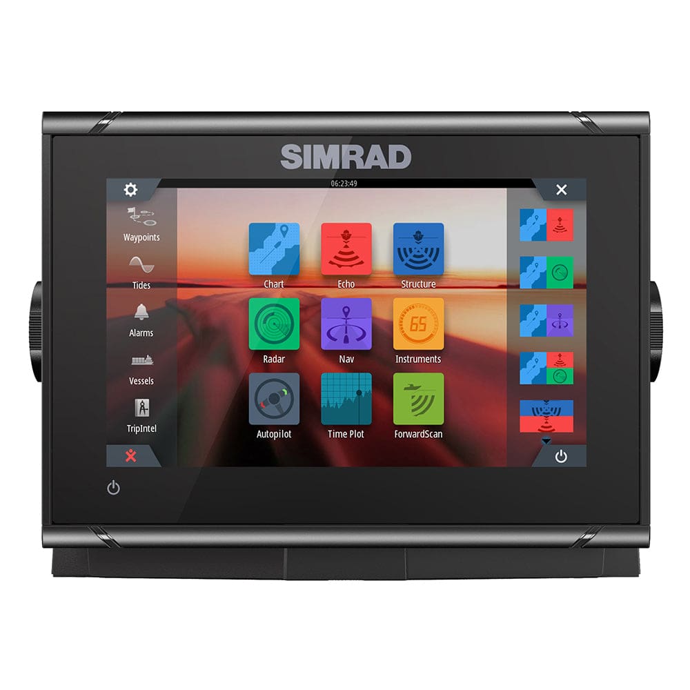Simrad GO7 XSR Chartplotter/ Fishfinder w/ C-MAP Discover Chart - No Transducer - Marine Navigation & Instruments | GPS - Fishfinder Combos