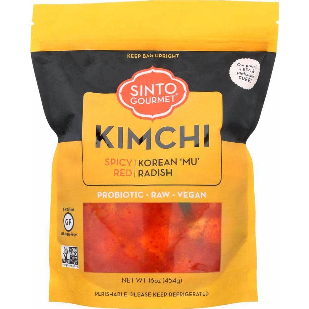 Sinto Gourmet Sinto Gourmet Spicy Red Radish Kimchi, 16 oz