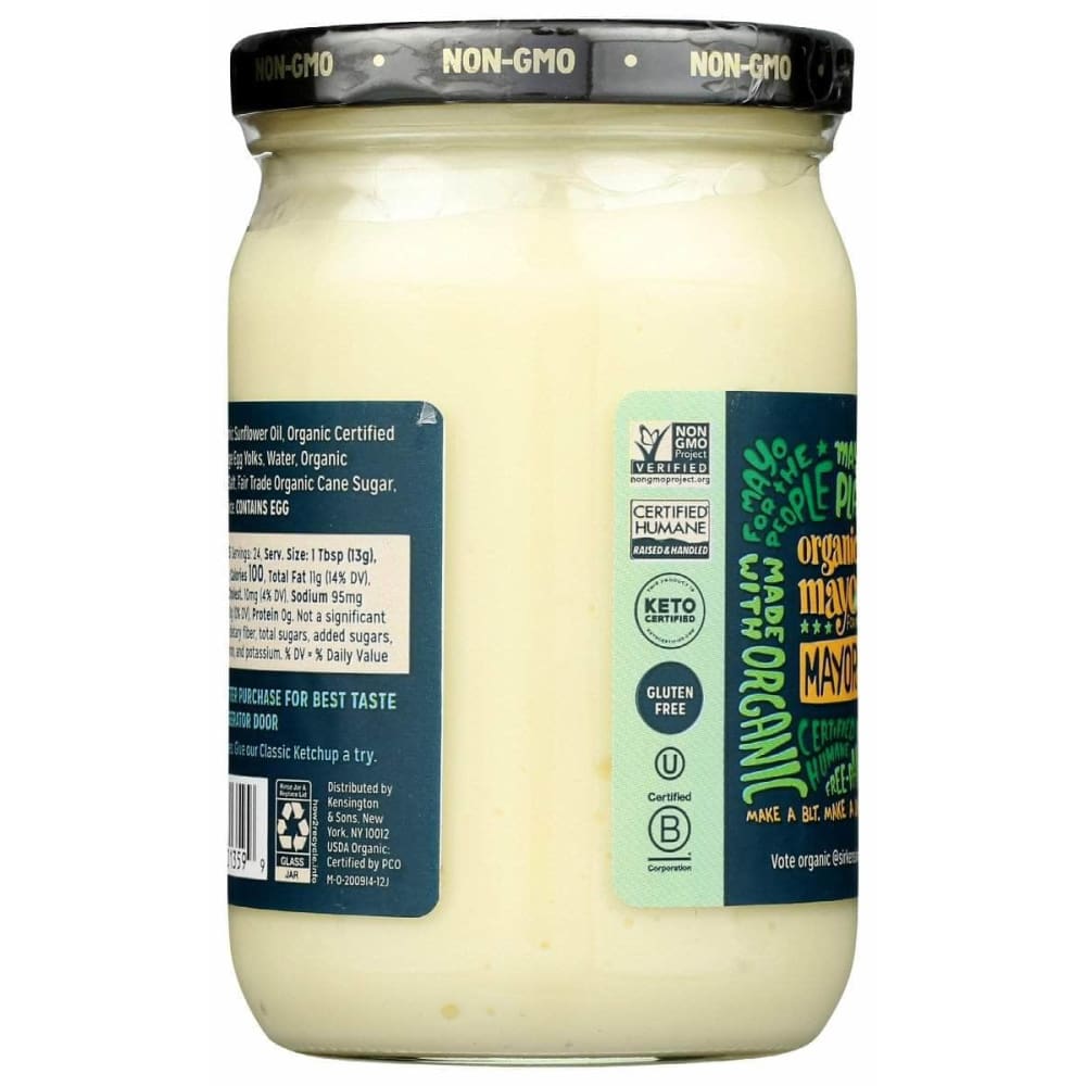 SIR KENSINGTONS Sir Kensingtons Mayo Organic, 12 Oz