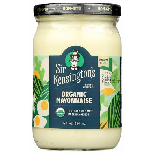 SIR KENSINGTONS Sir Kensingtons Mayo Organic, 12 Oz