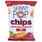 SKINNY POP Skinny Pop Chips Popped Bbq, 4 Oz
