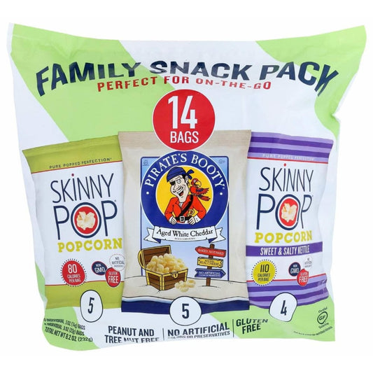SKINNY POP Skinny Pop Popcorn Family Pack, 8.2 Oz