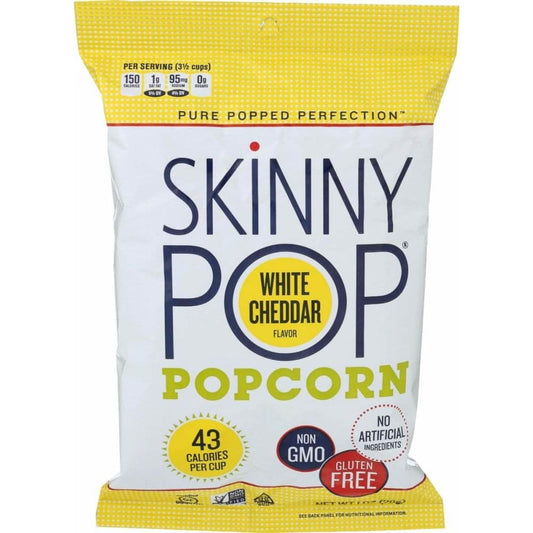 SKINNY POP Skinny Pop Popcorn White Cheddar, 1 Oz