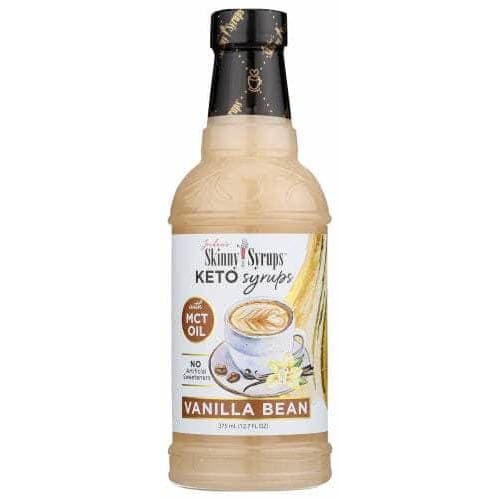 SKINNY SYRUPS SKINNY SYRUPS Keto Vanilla Bean Syrup with MCT, 12.7 oz
