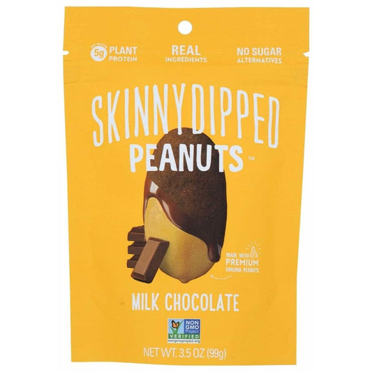 SKINNYDIPPED SKINNYDIPPED Peanuts Milk Choc, 3.5 oz