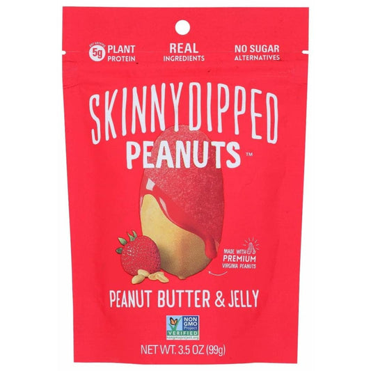 SKINNYDIPPED SKINNYDIPPED Peanuts Pnt Btr N Jelly, 3.5 oz