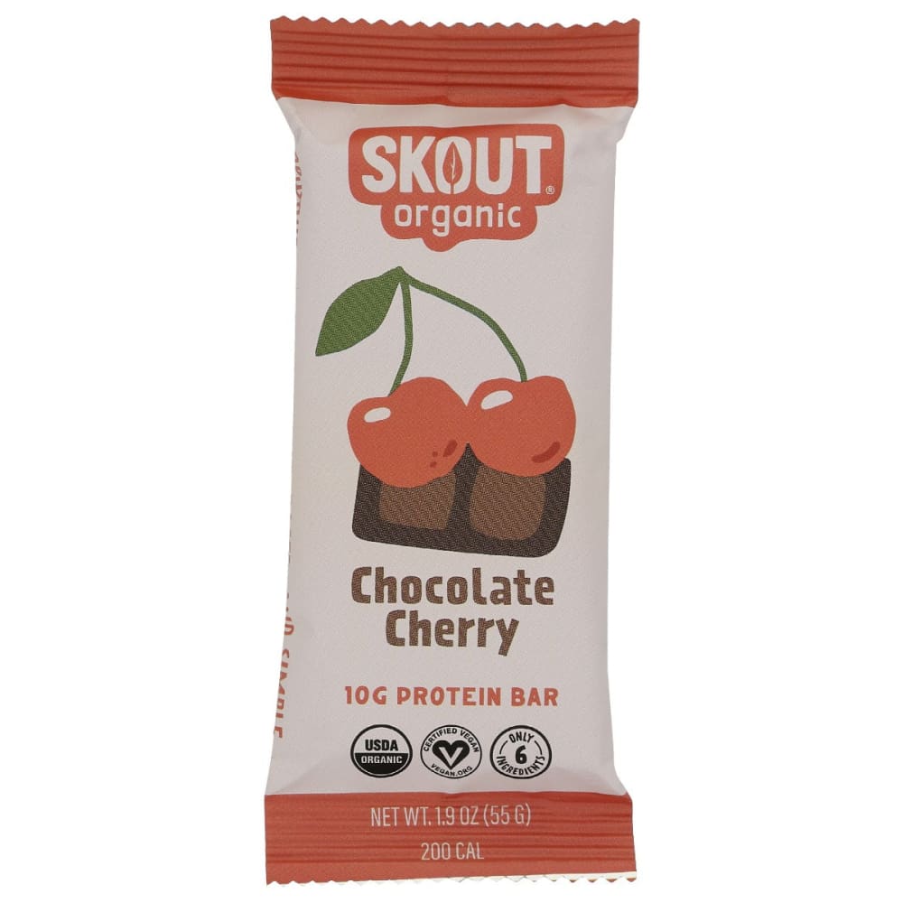 SKOUT: Protein Bar Cherry Chocolate 1.9 oz (Pack of 6) - SKOUT