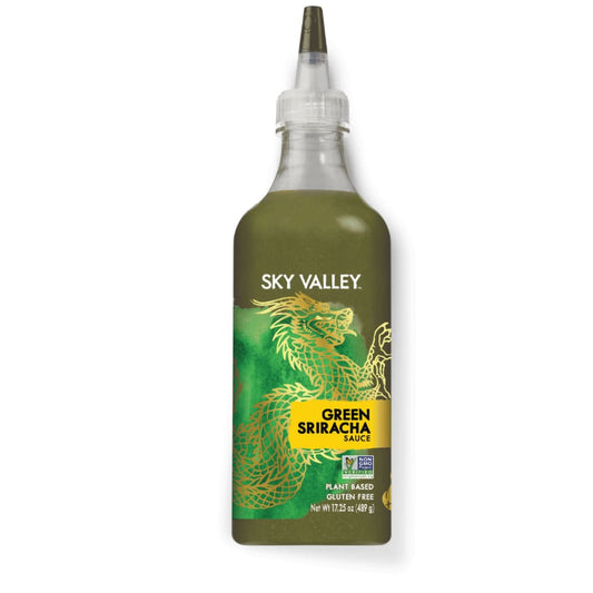 SKY VALLEY: Sauce Green Sriracha 17.2 OZ (Pack of 4) - Grocery > Pantry > Condiments - SKY VALLEY