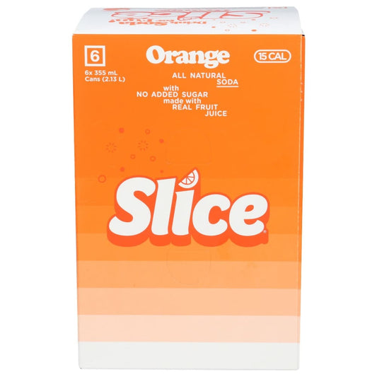 SLICE: Soda Orange 6pk 72 fo (Pack of 4) - Beverages > Sodas - SLICE