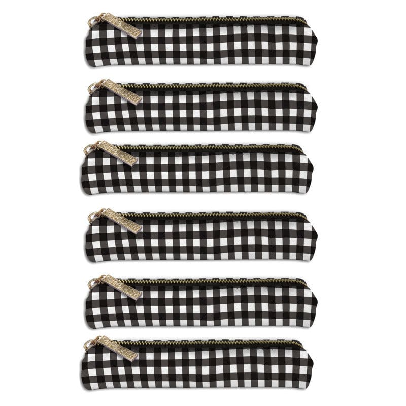 Slim Pencil Case Buffalo Check 6Ct - Pencils & Accessories - Pukka Pads