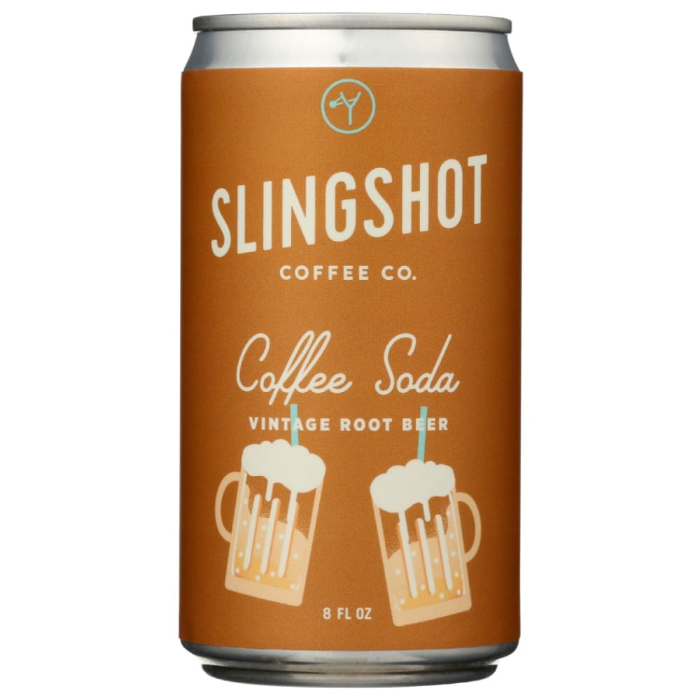SLINGSHOT: Soda Coffee Root Beer 8 FO (Pack of 5) - Grocery > Beverages > Sodas - SLINGSHOT