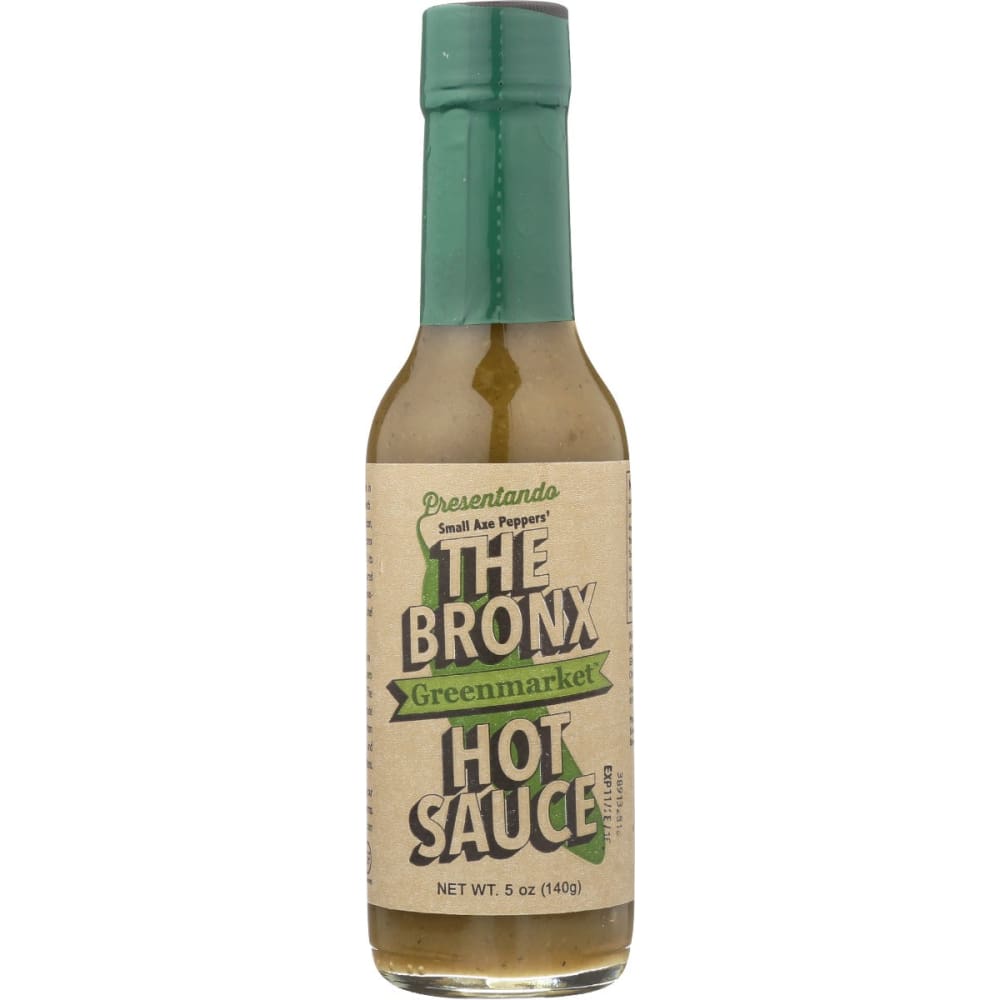 SMALL AXE PEPPERS: Sauce Hot Bronx Green 5 oz (Pack of 4) - SMALL AXE PEPPERS