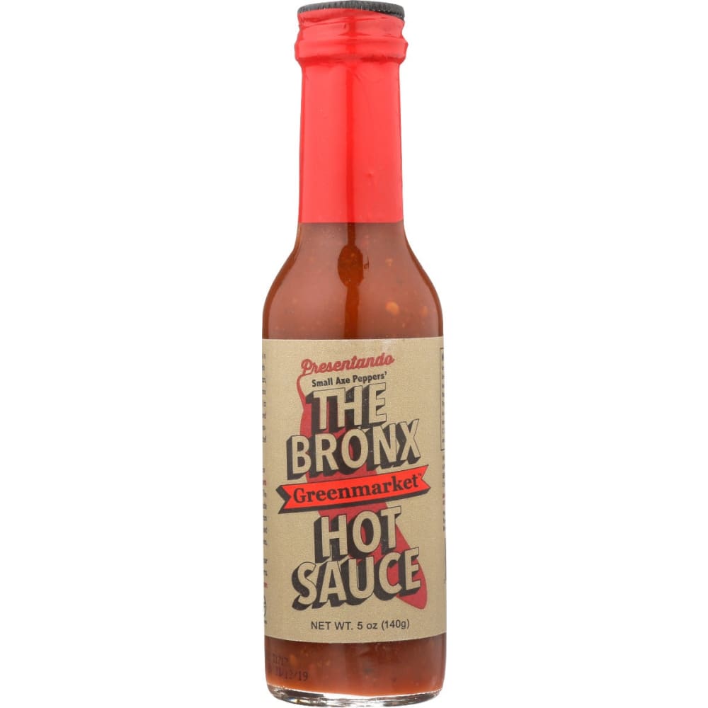 SMALL AXE PEPPERS: Sauce Hot Bronx Red 5 oz (Pack of 4) - SMALL AXE PEPPERS