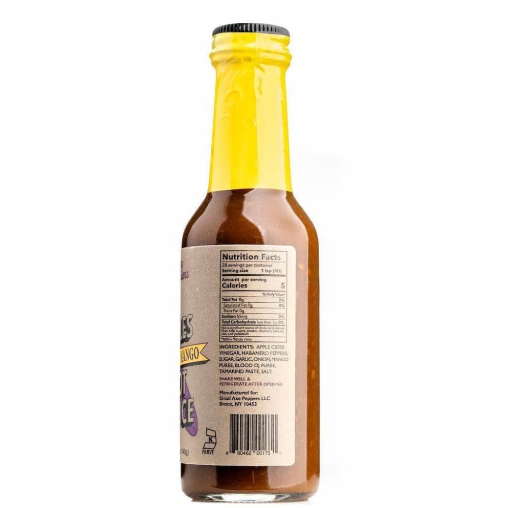 SMALL AXE PEPPERS Small Axe Peppers Sauce Hot Los Angeles, 5 Oz