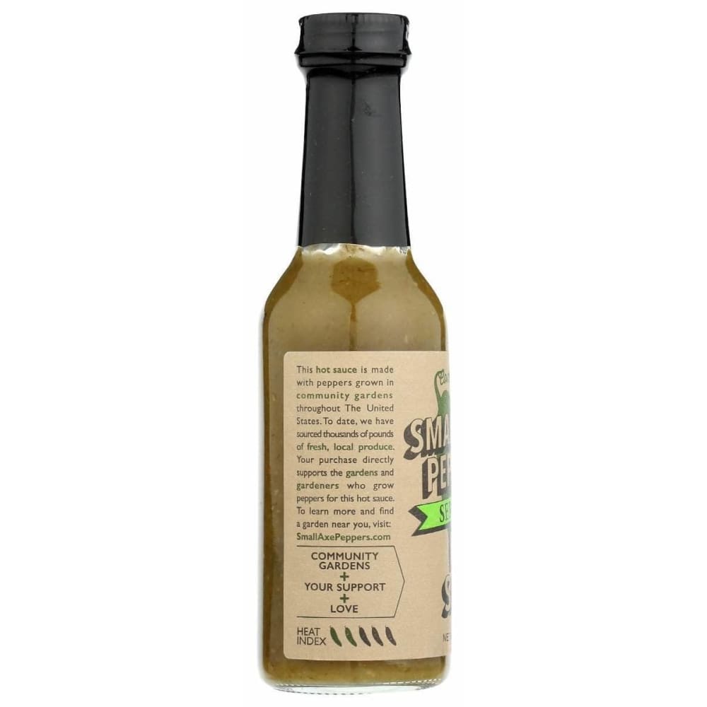 SMALL AXE PEPPERS Small Axe Peppers Sauce Hot Serrano, 5 Oz