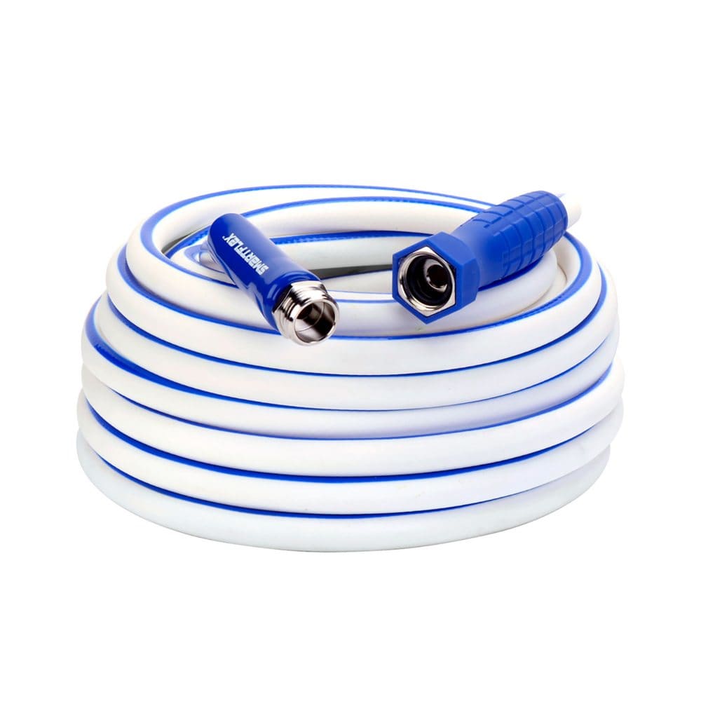 SmartFlex 5/8 x 50’ RV/Marine Hose - 3/4 GHT Fittings - Garden Hoses & Tools - SmartFlex