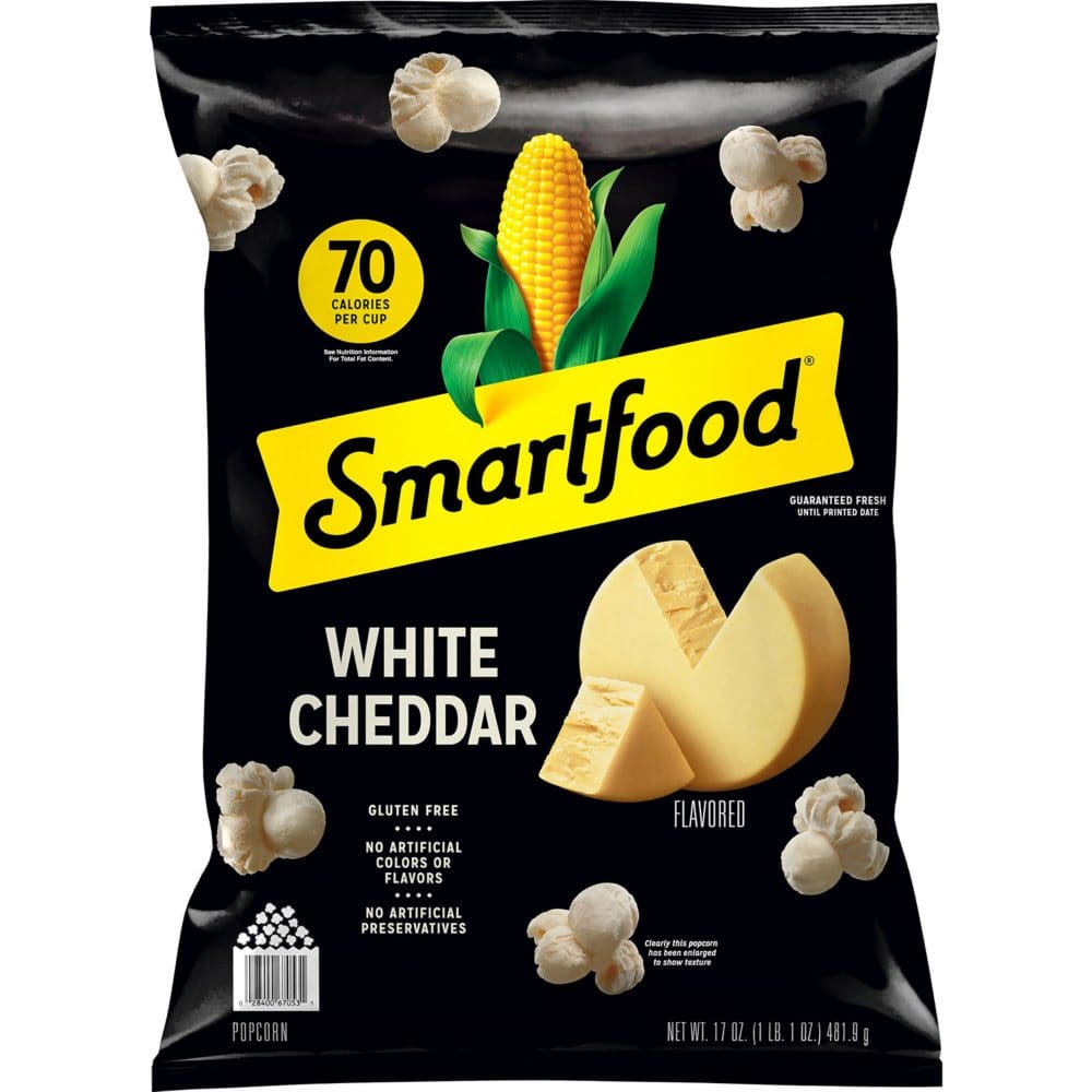 Smartfood White Cheddar Popcorn (17 oz.) - Snacks Under $10 - Smartfood