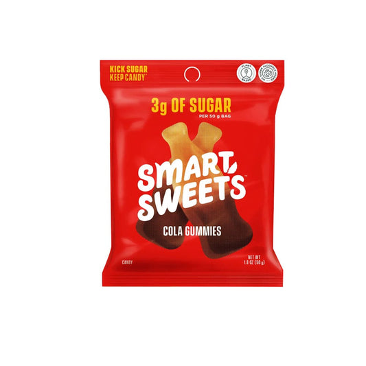 SMARTSWEETS: Candy Cola Gummies 1.8 OZ (Pack of 5) - Grocery > Chocolate Desserts and Sweets > Candy - SMARTSWEETS