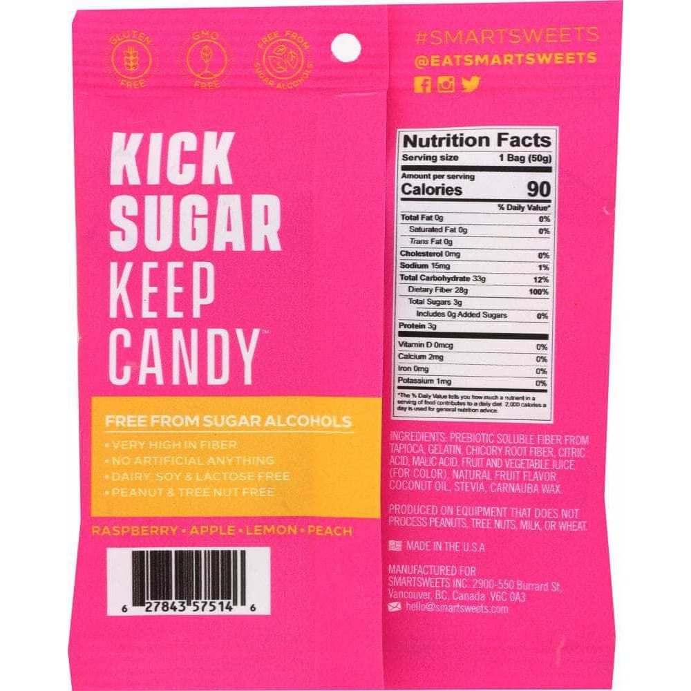 Smartsweets Smartsweets Candy Gummy Bear Fruity, 1.8 oz
