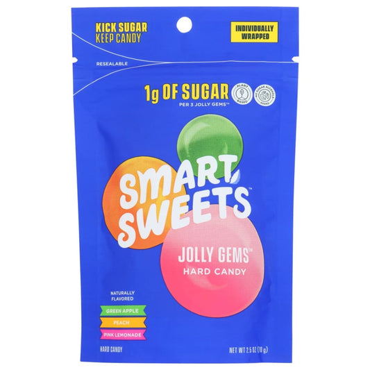 SMARTSWEETS: Candy Jolly Gems 2.5 OZ (Pack of 5) - Grocery > Chocolate Desserts and Sweets > Candy - SMARTSWEETS