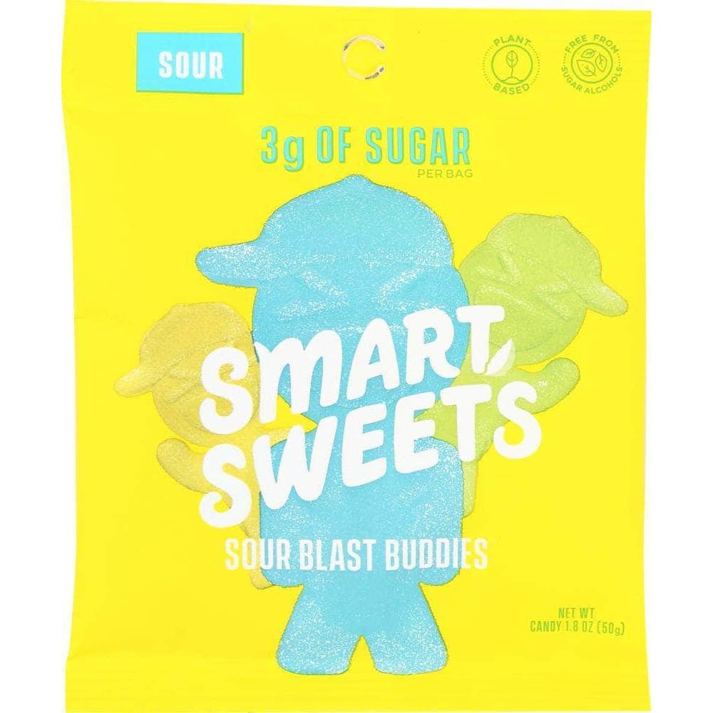 Smart Sweets Smartsweets Sour Blast Buddies Candy Single Pouch, 1.8 oz