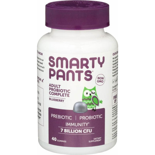SMARTYPANTS Smartypants Adult Prebiotic And Probiotic Immunity Formula Blueberry, 40 Pc