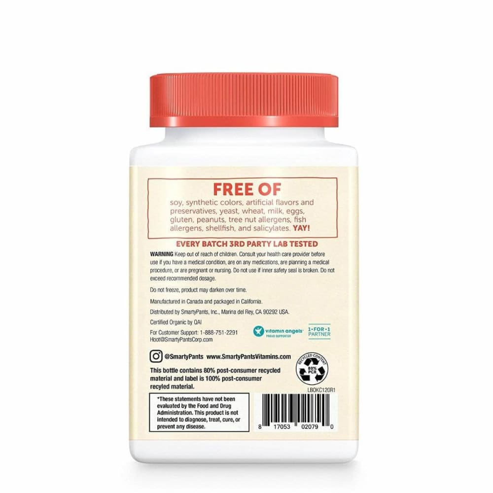 SMARTY PANTS Smartypants Kid Gummy Multivitamin Complete, 120 Pc