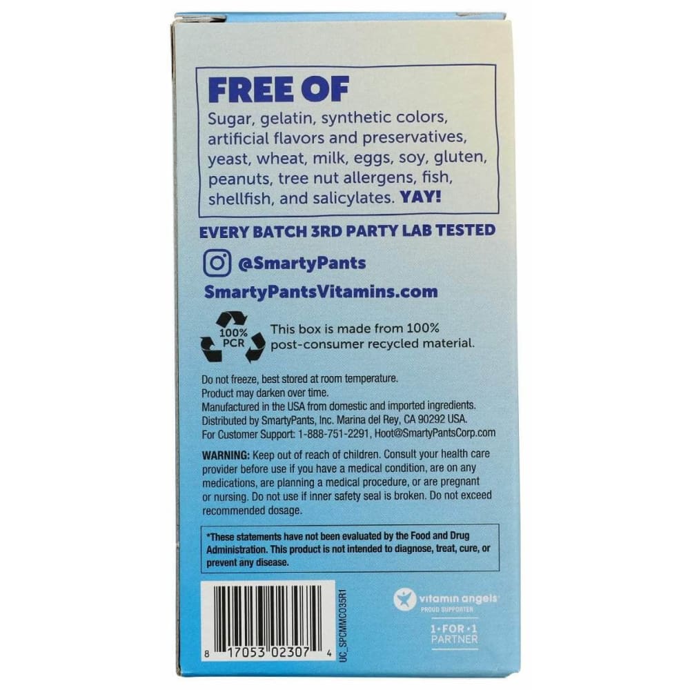 SMARTYPANTS Smartypants Mens Multi Capsule With Omegas, 35 Cp