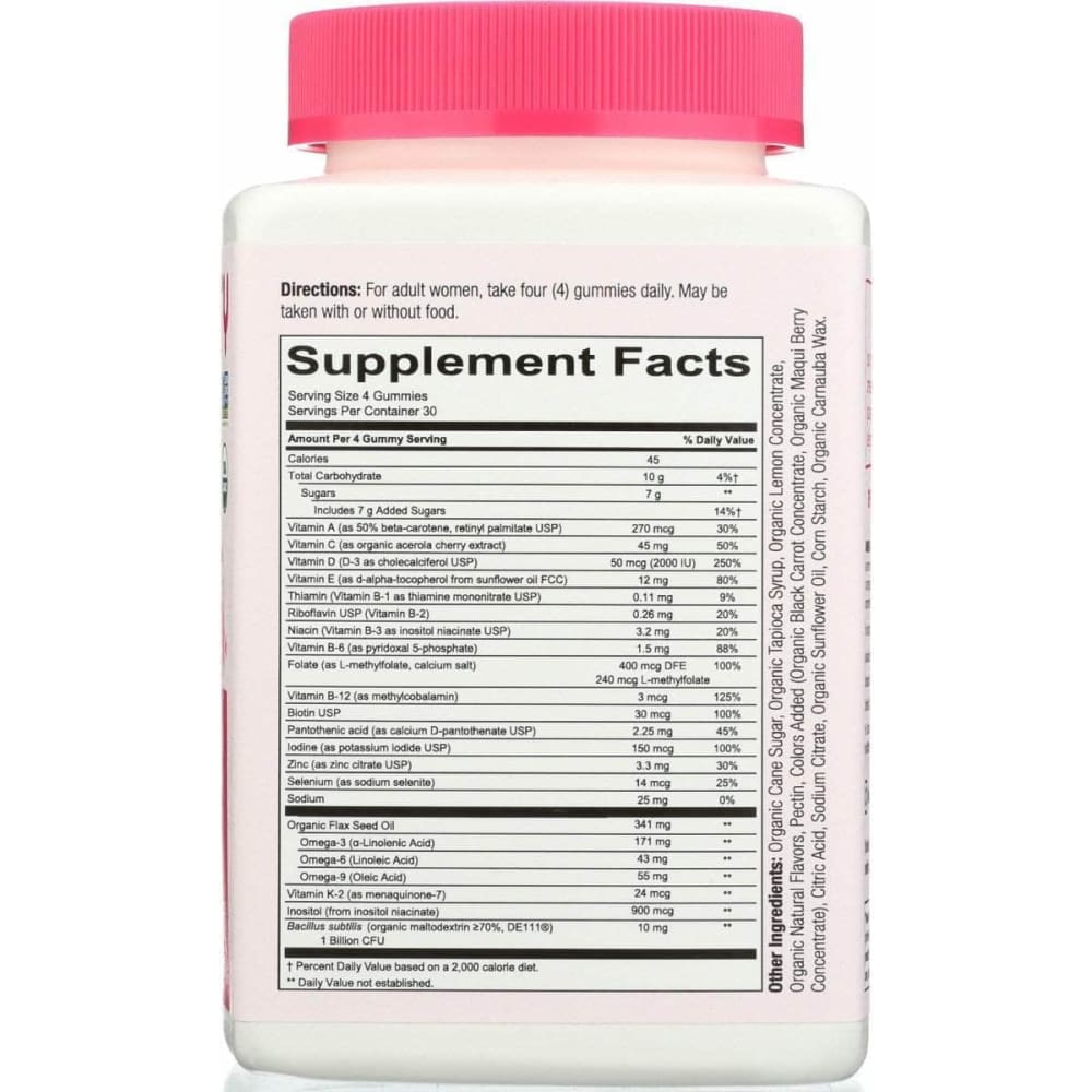 SMARTYPANTS Smartypants Organic Womens Formula, 120 Pc