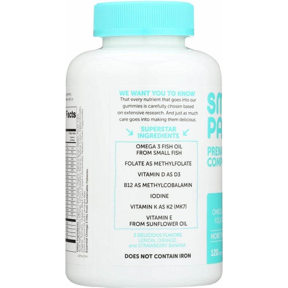 SMARTY PANTS Smartypants Prenatal Multi Omega 3 D Methylfolate, 120 Pc
