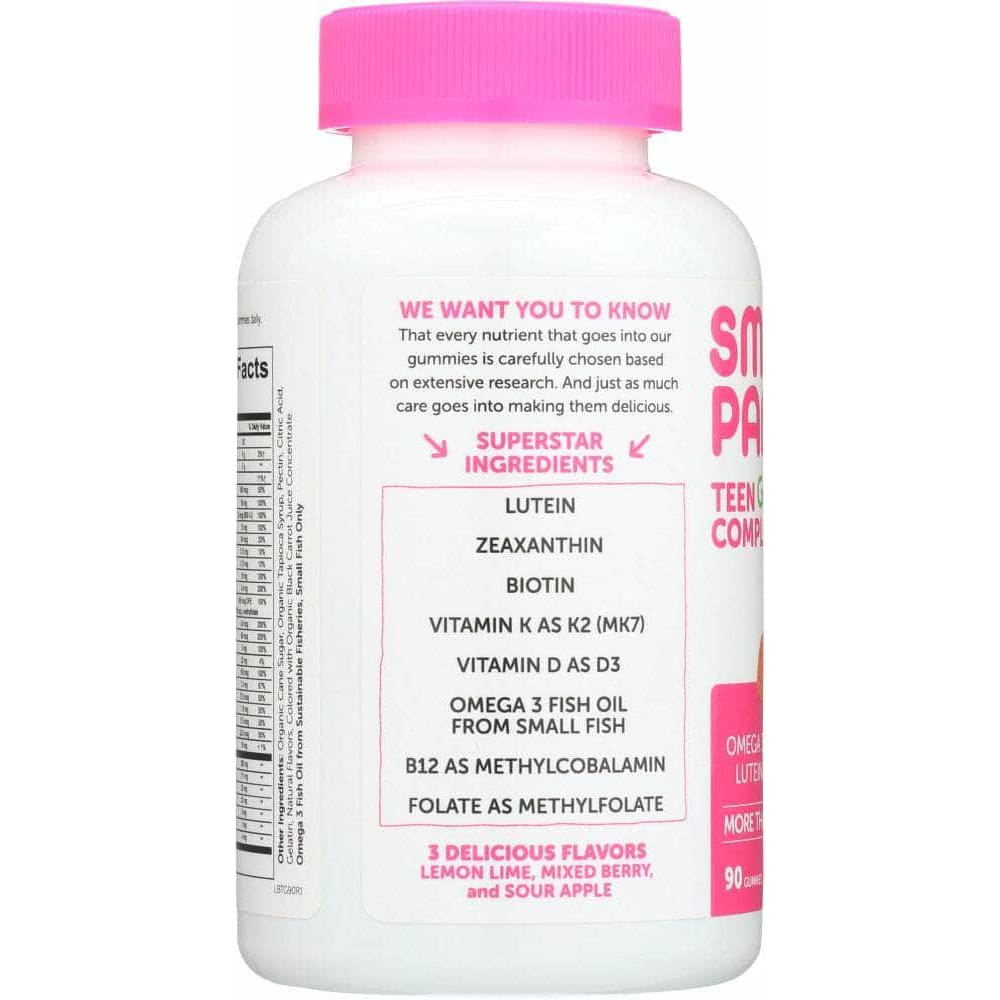 SMARTY PANTS Vitamins & Supplements > Vitamins & Minerals > VITAMINS & MINERALS CHILDREN SMARTYPANTS: Vitamins Teen Girl Omega 3, 90 pc
