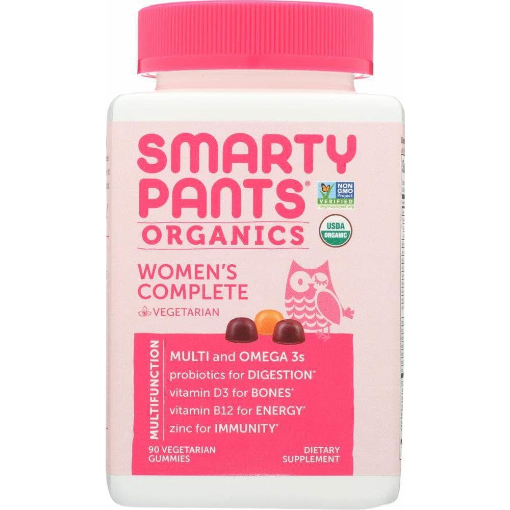 Smarty Pants Smartypants Womens Complete Organic Vitamin, 90 ea