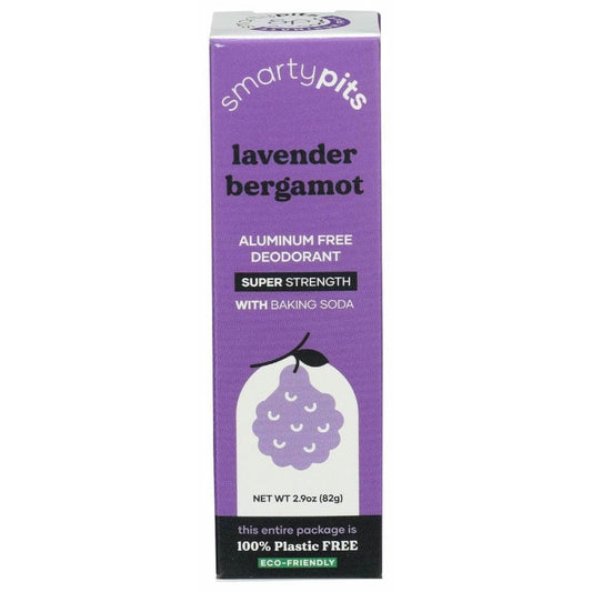 SMARTYPITS SMARTYPITS Lavender Bergamot Super Strength Formula, 2.9 oz
