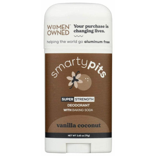 SMARTYPITS SMARTYPITS Vanilla Coconut Super Strength Formula, 2.65 oz