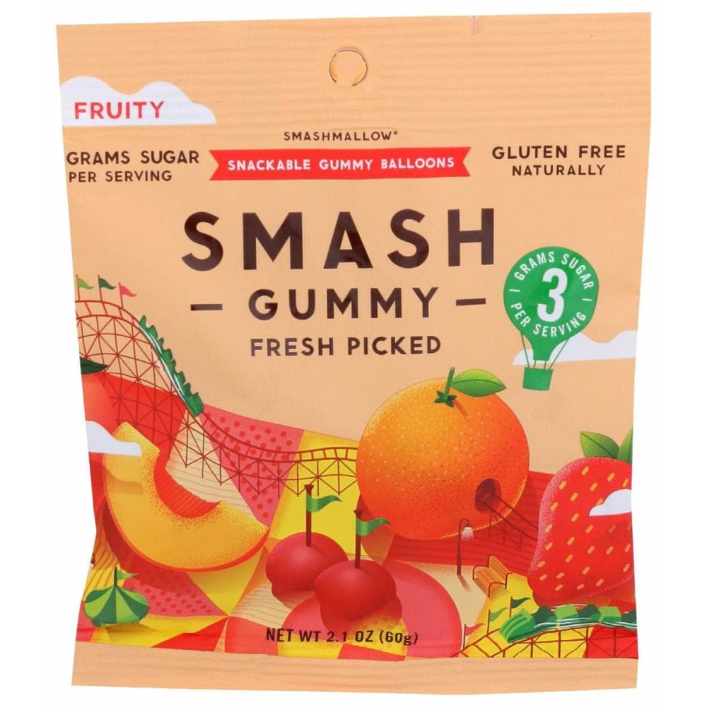 SMASHMALLOW SMASHMALLOW Smashgummy Fresh Picked, 2.1 oz