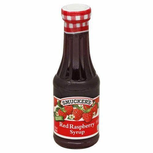 Smuckers Smuckers Syrup Red Raspberry Natural, 12 oz
