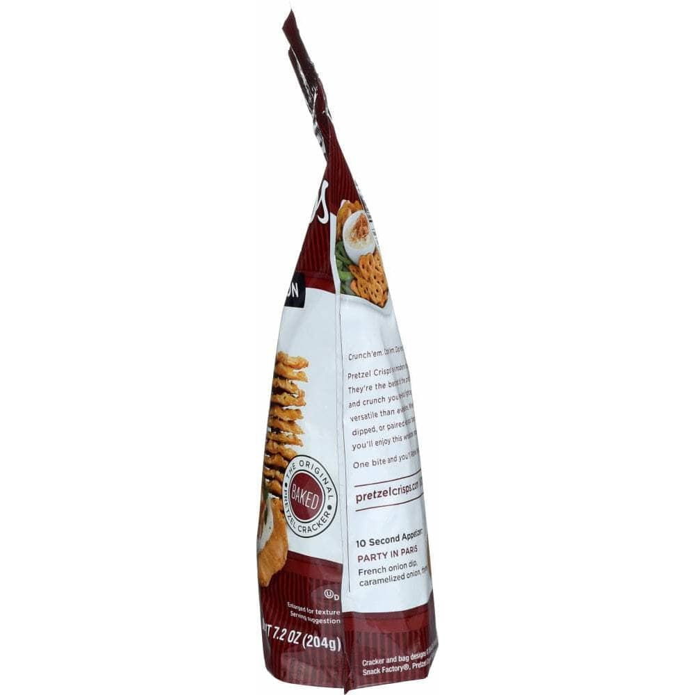 Snack Factory Snack Factory Pretzel Crisps Deli Style Honey Mustard & Onion, 7.2 oz